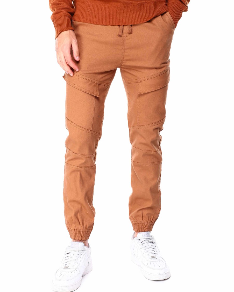 Manner Rocawear Cargohose | Joggerhose Aus Twill Zum Schneiden Und Nahen Braunen