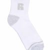 Manner Russell Athletics Socken | 6Er-Pack Jones Qtr Crew-Socken Weis