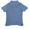 Jungen Rocawear T-Shirts | Jersey-Poloshirt Mit Kontrastfarbbesatz Blaugrun