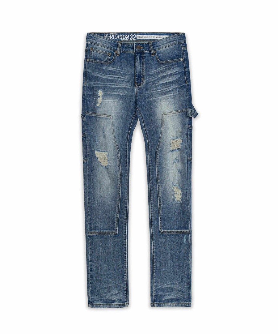 Manner Reason Jeans | Lee Carpenter Jeans Med Blau