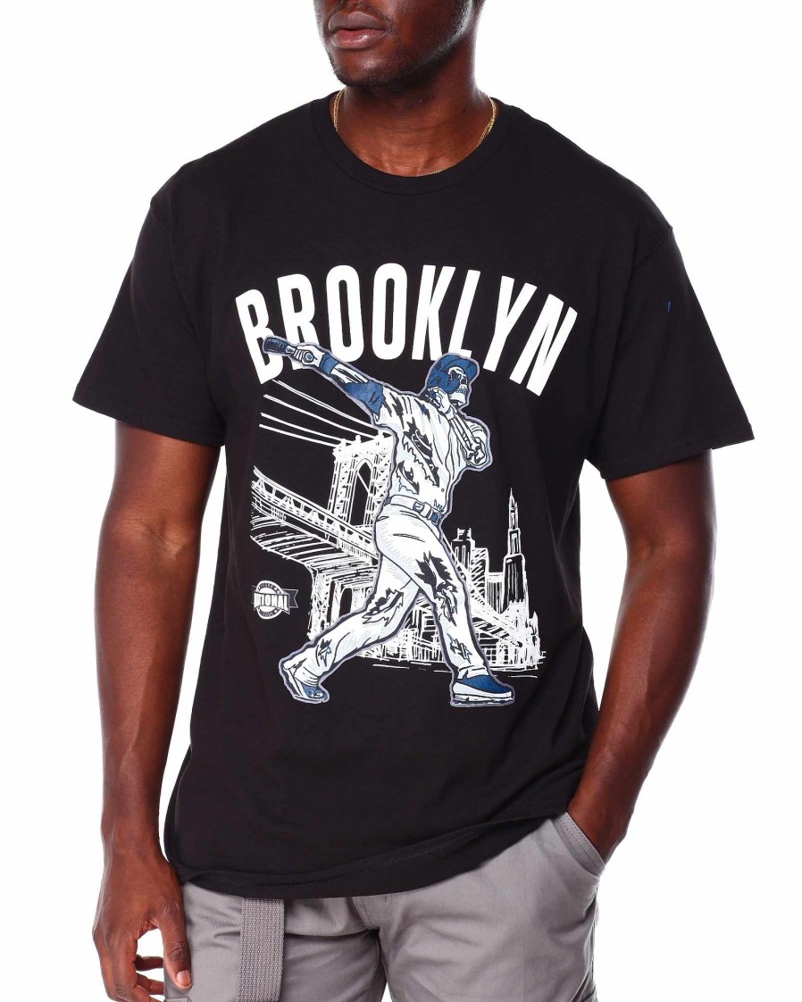 Manner Reason T-Shirts | Nlbm Brooklyn Tee Schwarz