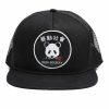 Manner RIOT SOCIETY | Panda Snapback Hut Schwarz