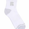 Manner Russell Athletics Zubehor | 6Er-Pack Jones Qtr Crew-Socken Weis