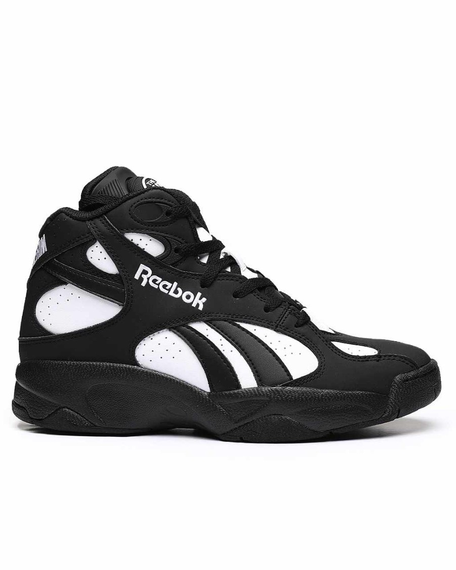 Manner Reebok Turnschuhe | Atr Pump Vertikal-Sneaker Schwarz-Weiss