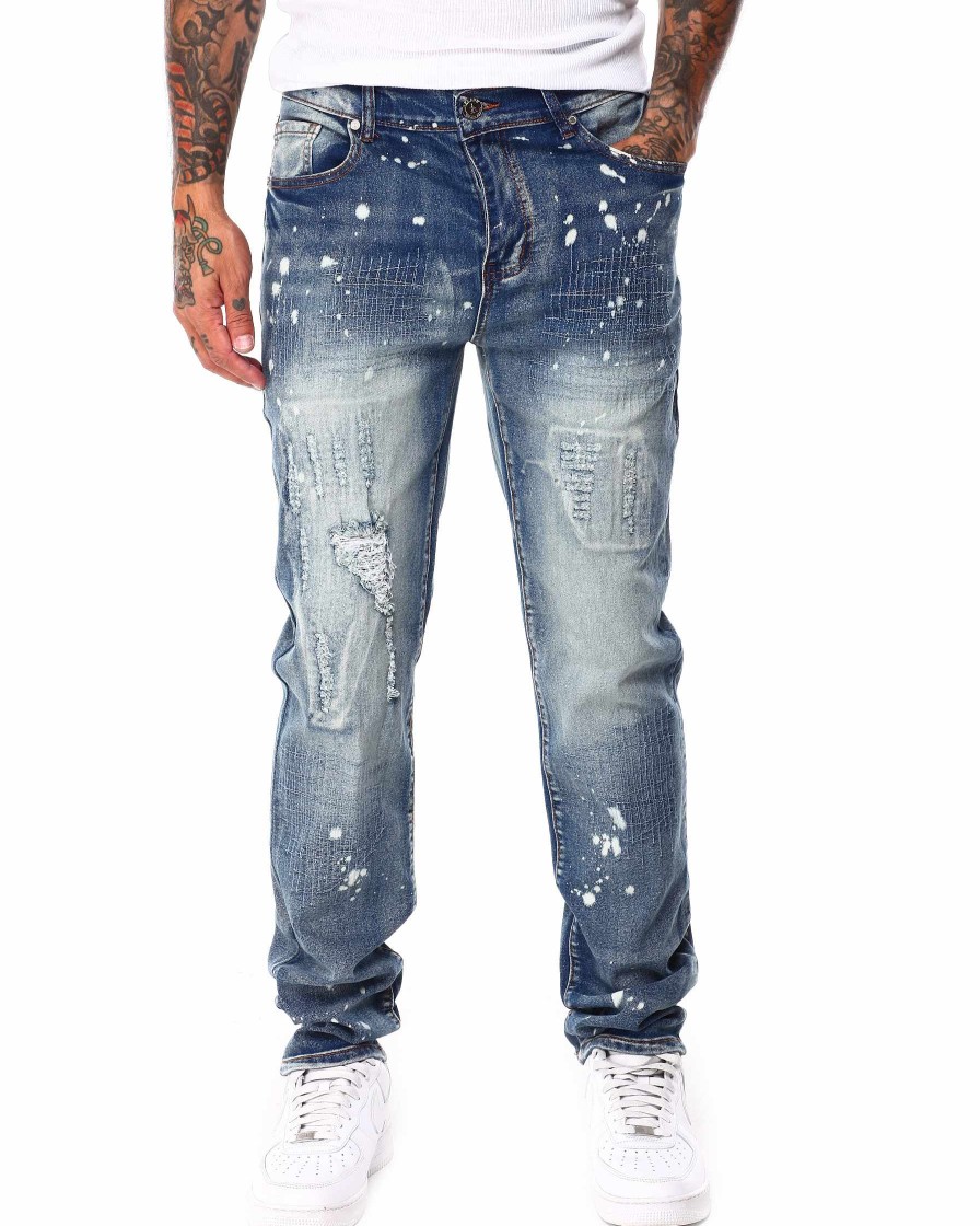 Manner Reason Jeans | Stitchworks Denim-Jeans Blau