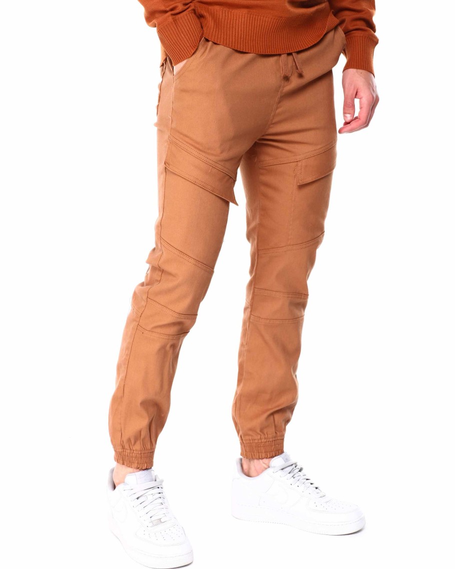 Manner Rocawear Cargohose | Joggerhose Aus Twill Zum Schneiden Und Nahen Braunen