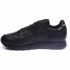 Manner Reebok Schuhe | Klassische Ledersneaker Schwarz