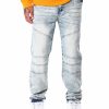 Manner Reason Cargohose | Top-Denim-Jeans Blau