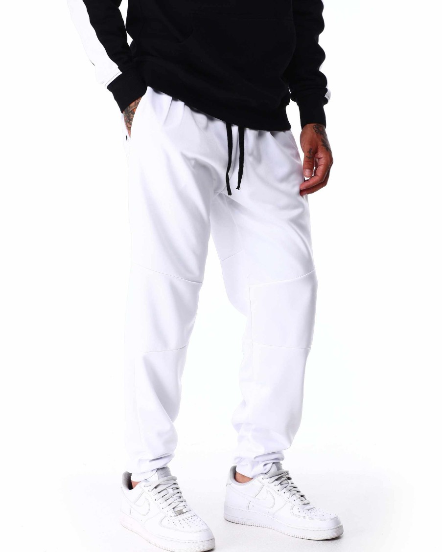 Manner Rocawear Jogger | Fleece-Jogger Zum Schneiden Und Nahen Weis