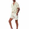 Manner Reason Button-Downs | S/S-Shirt Mit Mosaikfliesen Creme