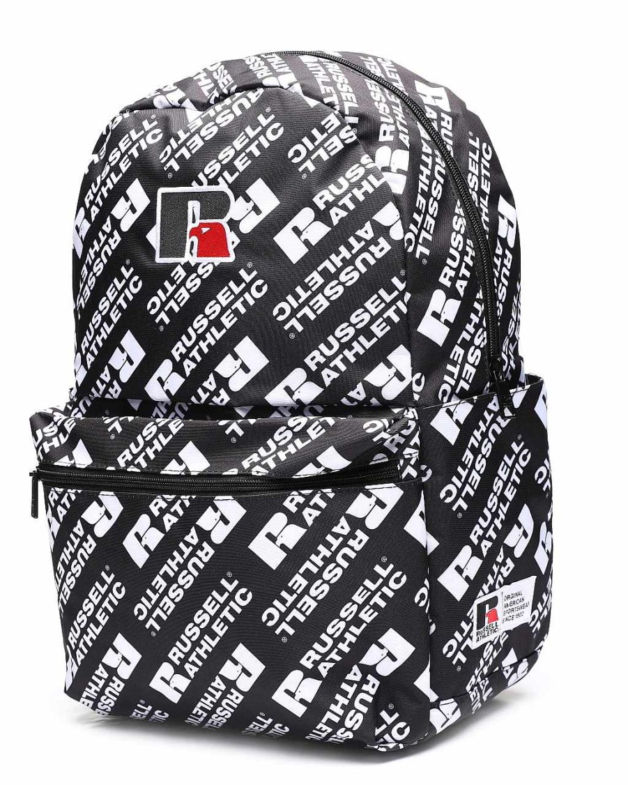 Madchen Russell Athletics Rucksacke | Anzeigetafel-Rucksack Schwarz-Weiss