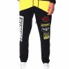 Manner Rebel Cargohose | Fleece-Racing-Sweathose Gold