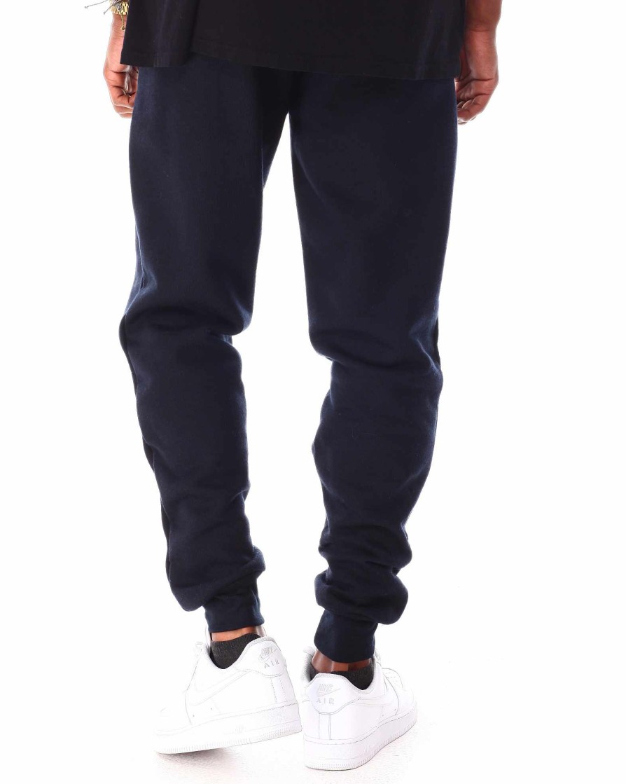 Manner Rocawear Jogger | Basic-Jogginghose Aus Fleece Marine