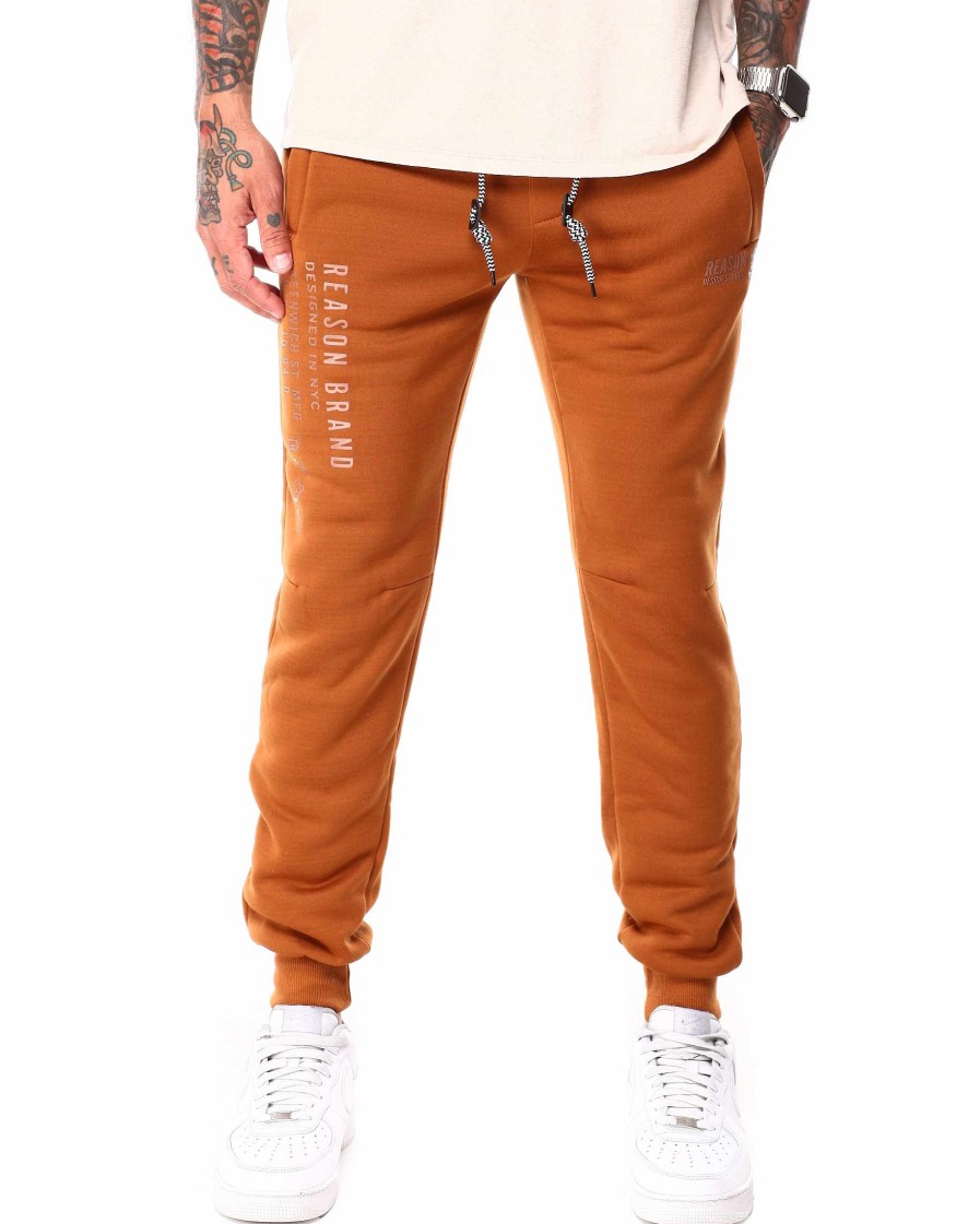 Manner Reason Cargohose | Sterling Jogger Rost