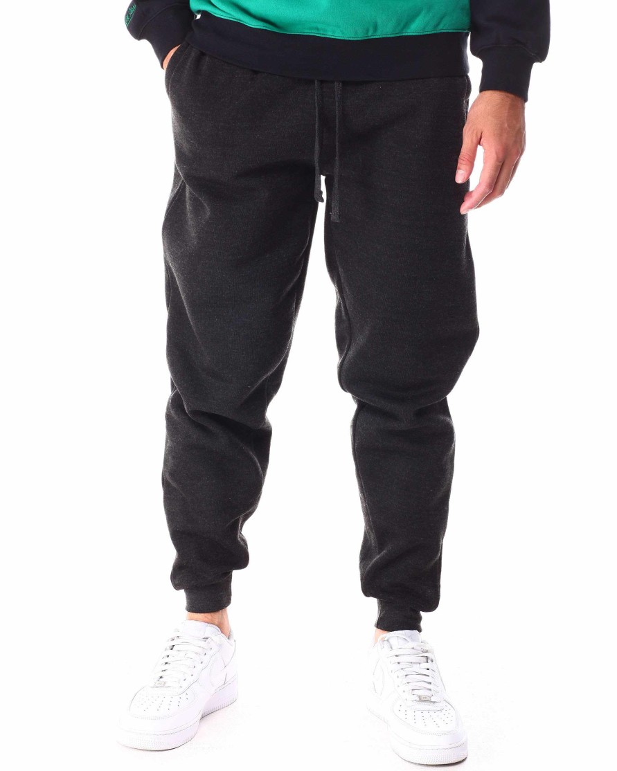 Manner Rocawear Jogger | Basic-Jogginghose Aus Fleece Holzkohle