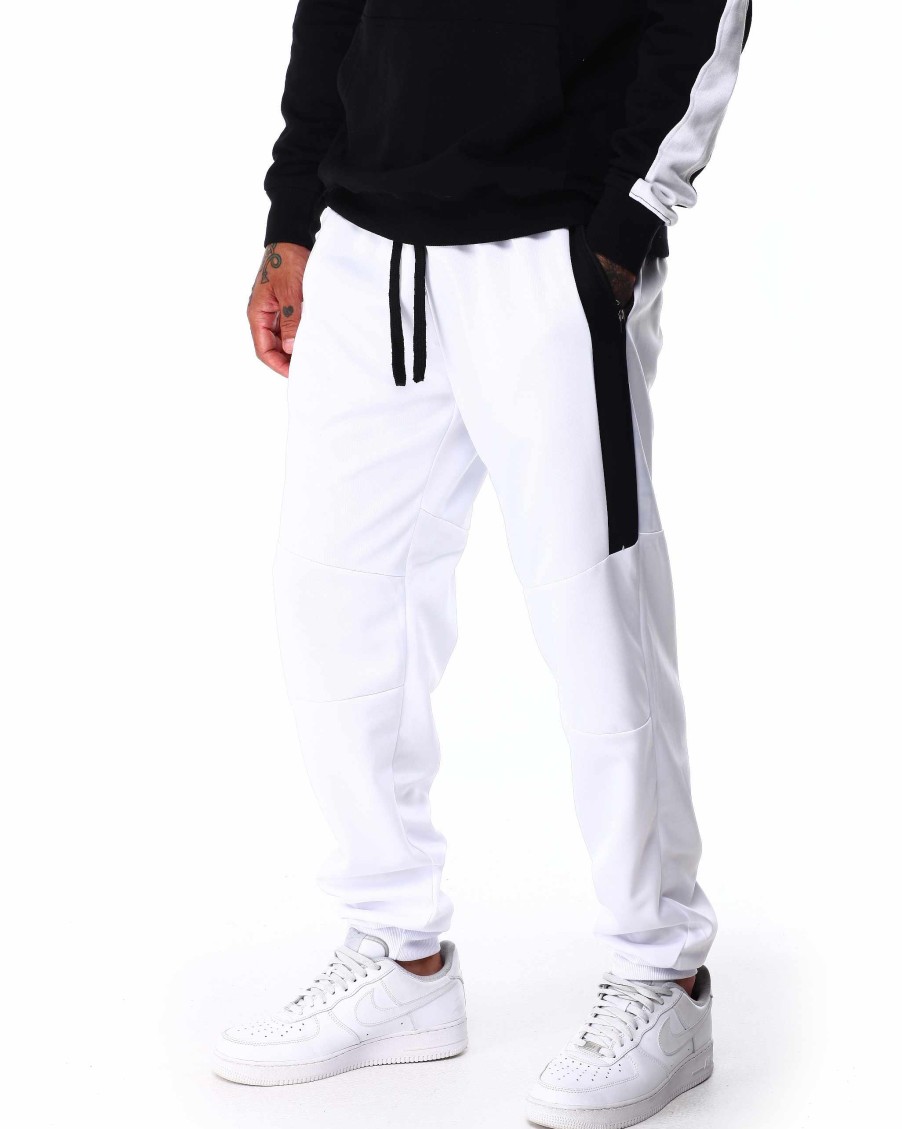 Manner Rocawear Cargohose | Fleece-Jogger Zum Schneiden Und Nahen Weis