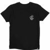 Manner Rocawear T-Shirts | Rocawear T-Shirt Mit Rundhalsausschnitt Schwarz