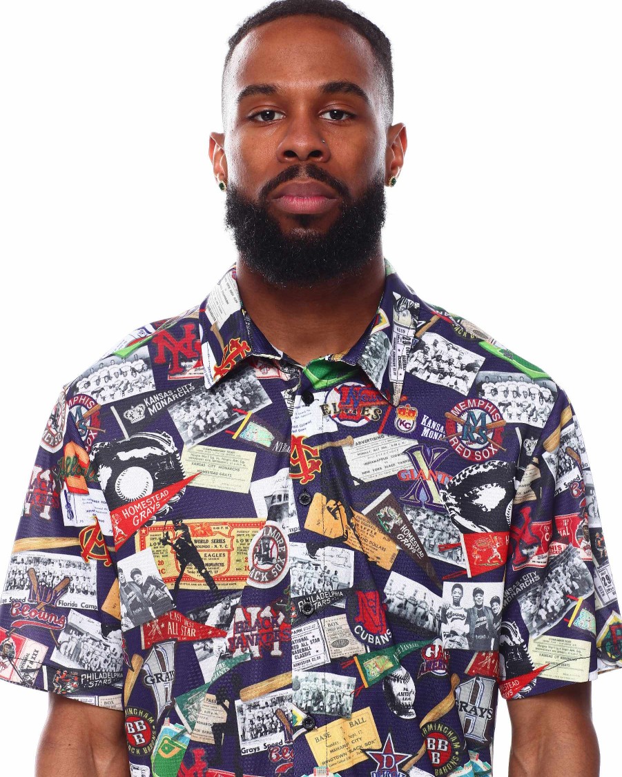 Manner Reason Button-Downs | Nlbm Aop Button-Up-Hemd Multi