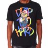 Manner Rocawear T-Shirts | Drip Too Hard Bear Grafik-T-Shirt Schwarz