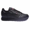 Manner Reebok Gros Und Hoch | Klassische Ledersneaker Schwarz