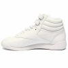 Frauen Reebok Schuhe | Freestyle Hi-Sneaker Weis