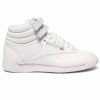 Frauen Reebok Turnschuhe | Freestyle Hi-Sneaker Weis