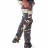 Manner Reason Jeans | Jeans Mit Seitlichem Reisverschluss Schwarz