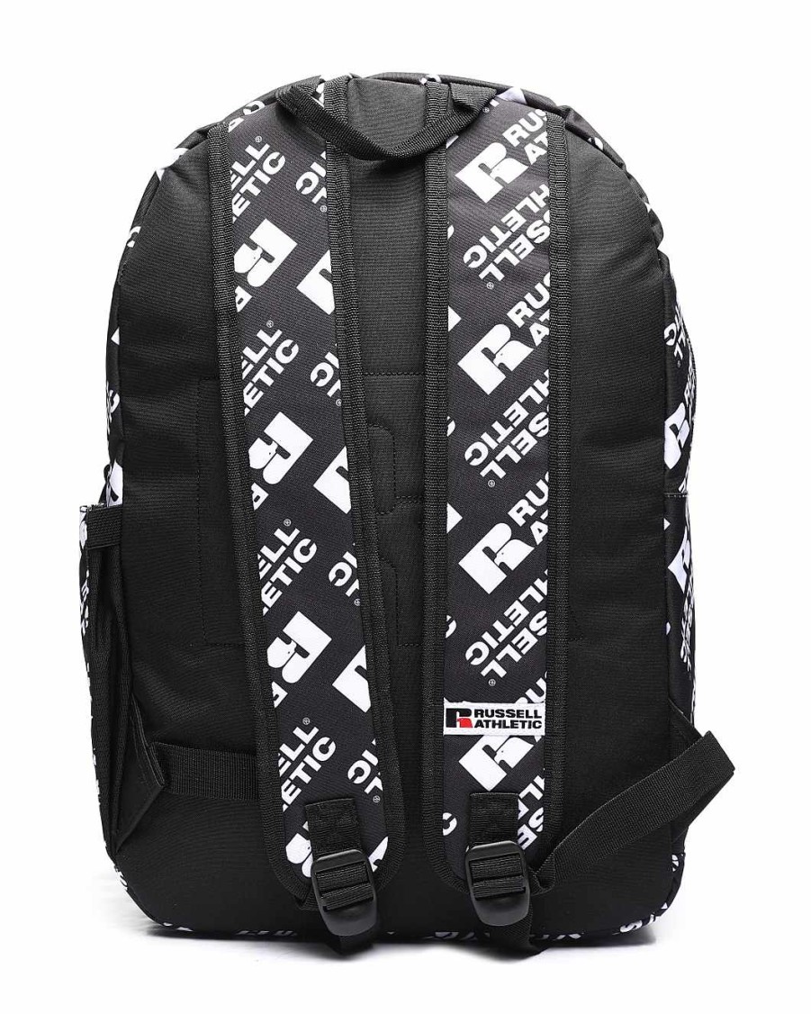 Manner Russell Athletics | Anzeigetafel-Rucksack Schwarz-Weiss