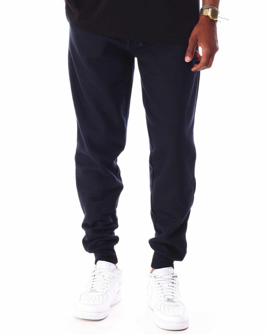 Manner Rocawear Cargohose | Basic-Jogginghose Aus Fleece Marine