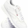 Manner Reebok Turnschuhe | Klassische Ledersneaker Weis