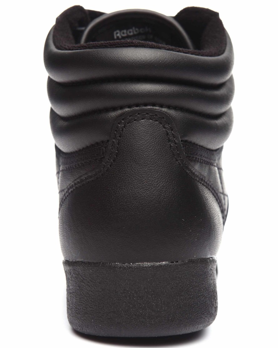 Frauen Reebok Schuhe | Freestyle Hi-Sneaker Schwarz