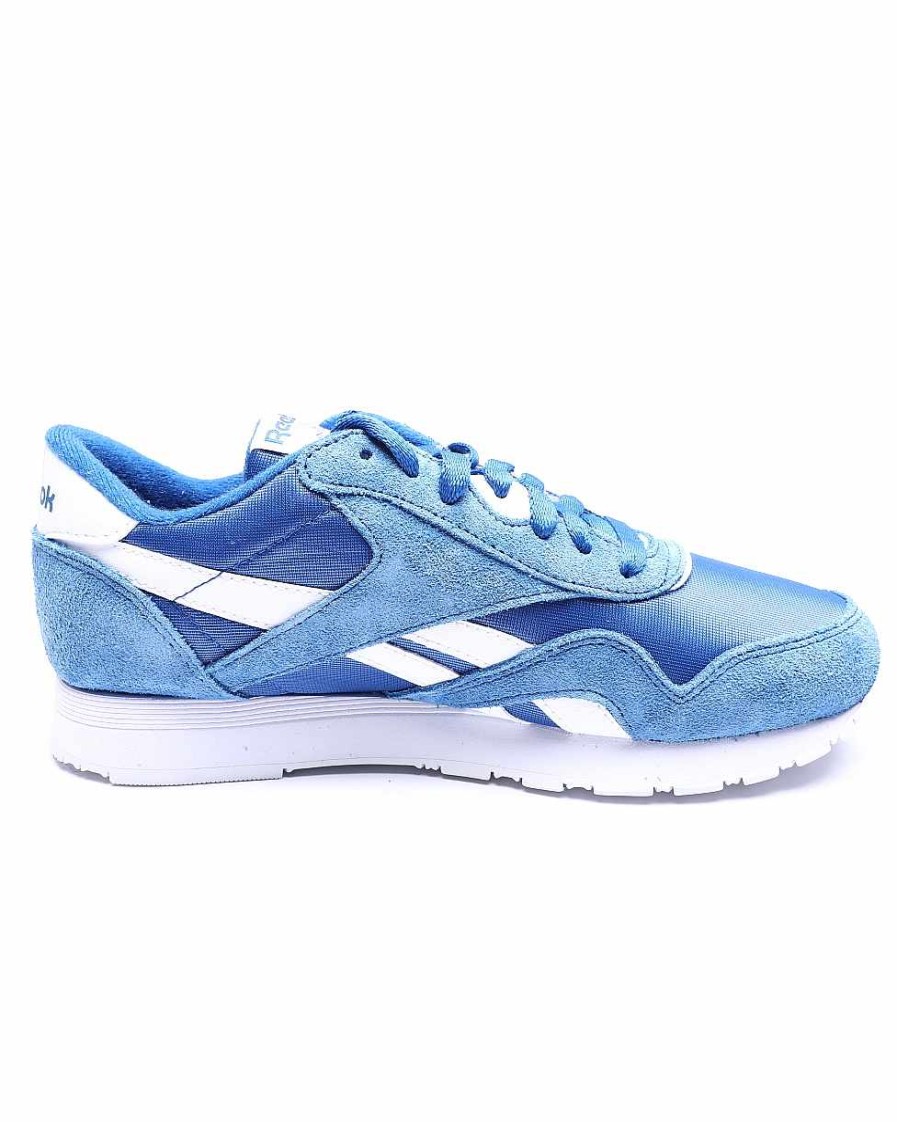 Manner Reebok Turnschuhe | Klassische Nylon-Sneaker Blau