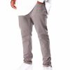 Manner Rebel Minds Gros Und Hoch | Slim-Fit-Hose Aus Farbigem Twill Grau