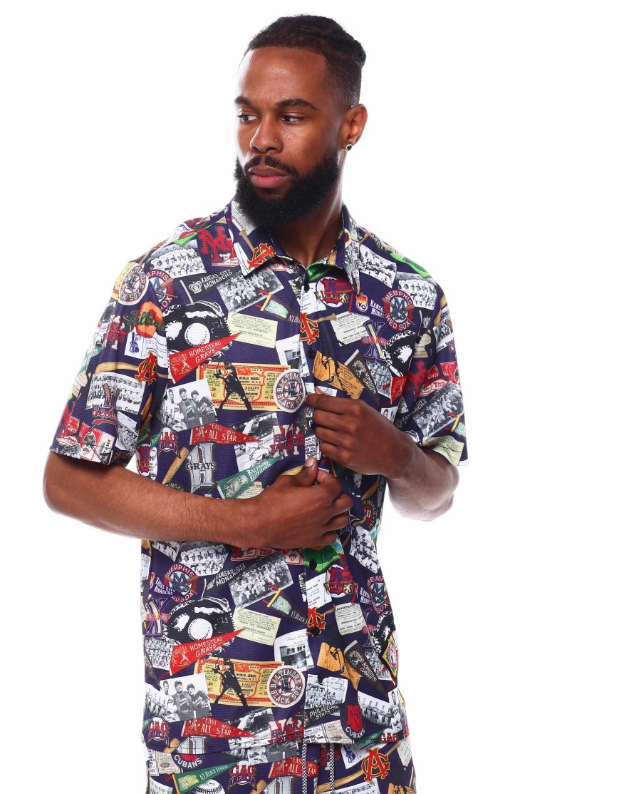 Manner Reason Button-Downs | Nlbm Aop Button-Up-Hemd Multi