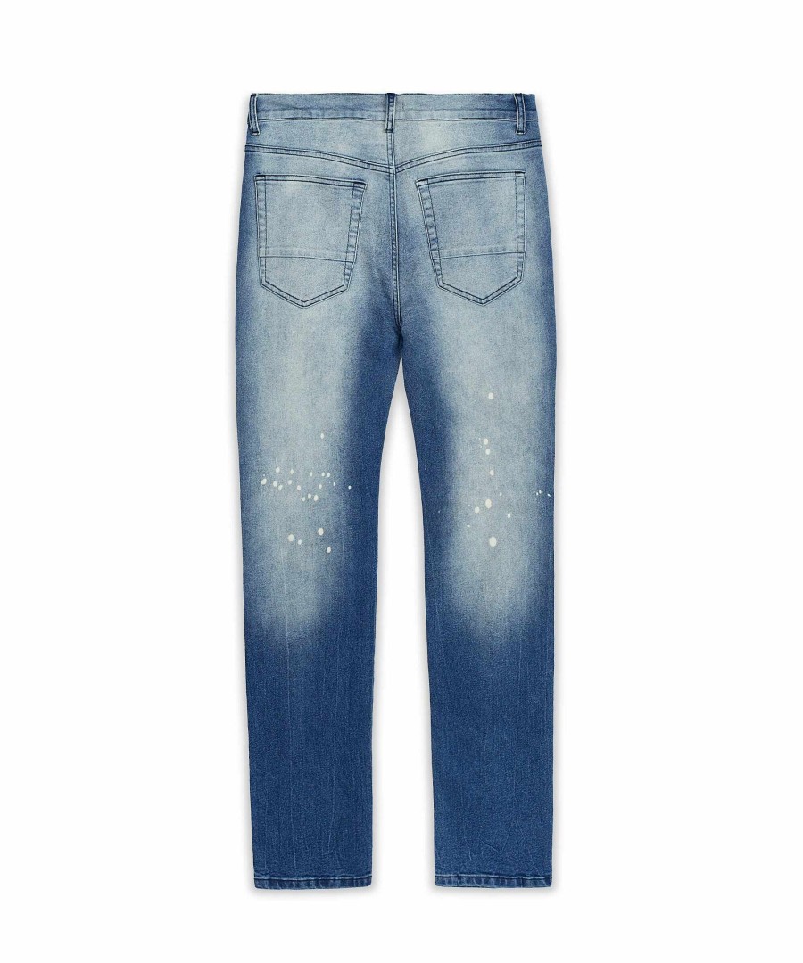 Manner Reason Jeans | Zedd-Denim-Jeans Med Blau