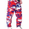 Gros, Gros Rothco Hose | Rothco Color Camo Taktische Bdu-Hose Rot-Blau-Camouflage