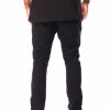 Gros, Gros Rebel Minds Jeans | Zerrissene Slim-Fit-Hose Aus Farbigem Twill Schwarz