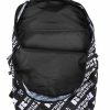 Frauen Russell Athletics Rucksacke | Anzeigetafel-Rucksack Schwarz-Weiss