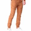 Manner Rocawear Jogger | Joggerhose Aus Twill Zum Schneiden Und Nahen Braunen