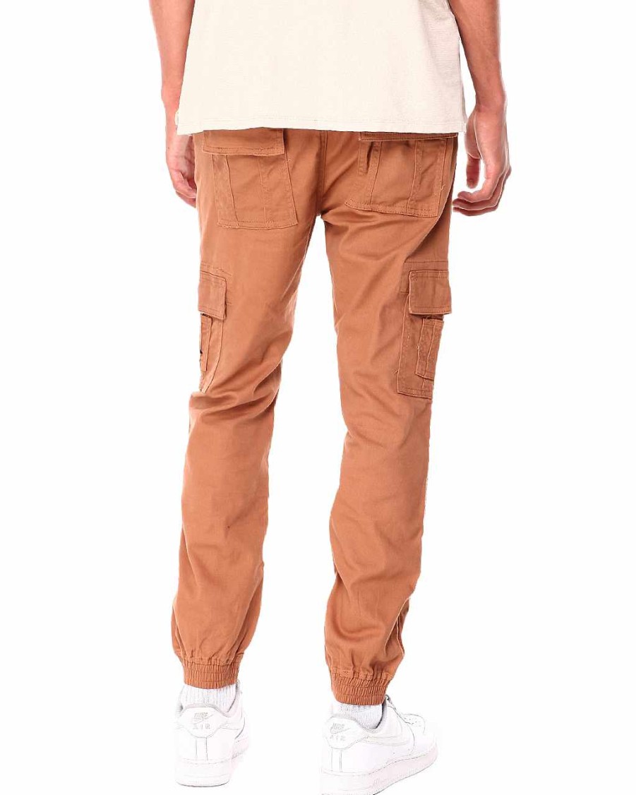 Manner Rocawear Cargohose | Cargo-Twill-Hose Braunen