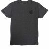 Manner Rocawear T-Shirts | Rocawear T-Shirt Mit Rundhalsausschnitt Holzkohle